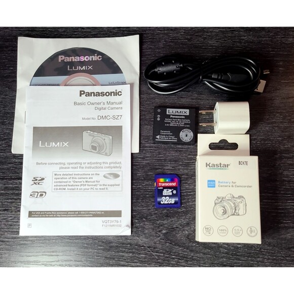 Panasonic LUMIX DMC-SZ7 Compact Digital Camera 14.1MP - Refurbished [EX+] - Picture 2 of 11